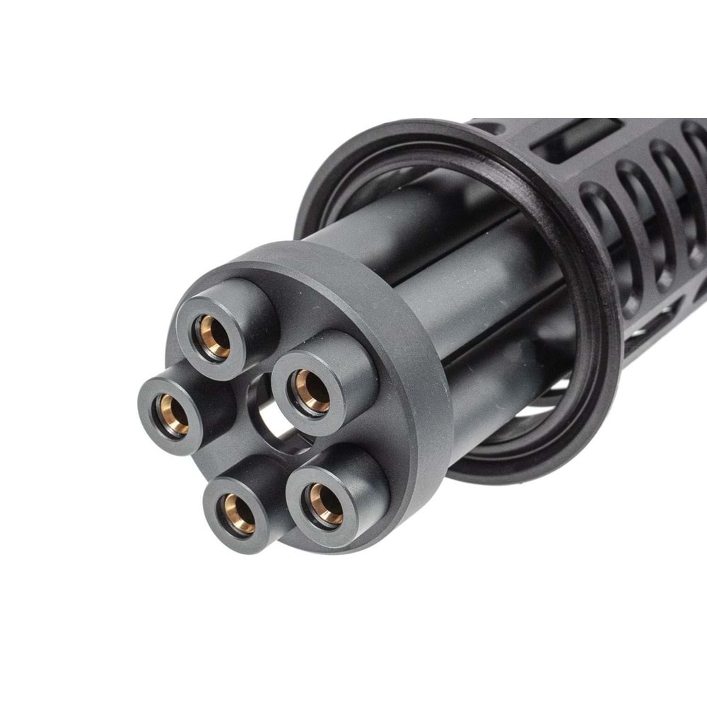 WELL PRO M-Lok Chainsaw Electric Rotating Micro M134 Gatling Mini Vulcan AEG Airsoft Tüfek