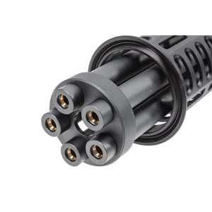 WELL PRO M-Lok Chainsaw Electric Rotating Micro M134 Gatling Mini Vulcan AEG Airsoft Tüfek