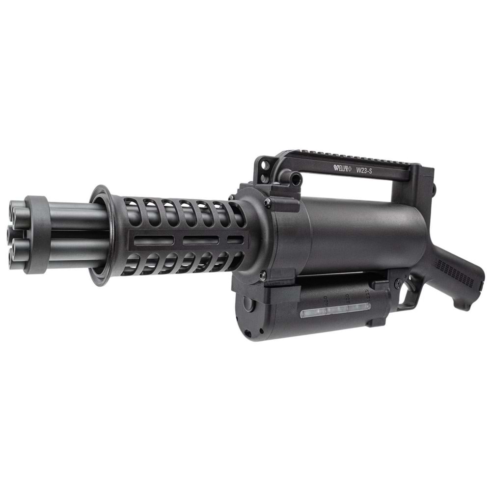 WELL PRO M-Lok Chainsaw Electric Rotating Micro M134 Gatling Mini Vulcan AEG Airsoft Tüfek
