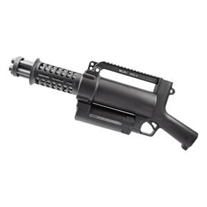 WELL PRO M-Lok Chainsaw Electric Rotating Micro M134 Gatling Mini Vulcan AEG Airsoft Tüfek