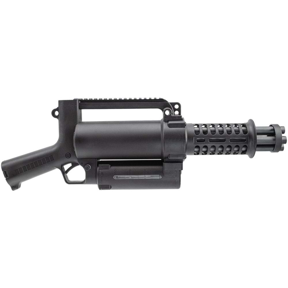 WELL PRO M-Lok Chainsaw Electric Rotating Micro M134 Gatling Mini Vulcan AEG Airsoft Tüfek