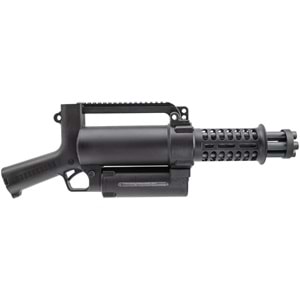 WELL PRO M-Lok Chainsaw Electric Rotating Micro M134 Gatling Mini Vulcan AEG Airsoft Tüfek