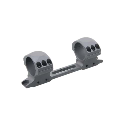 X-ACCU 30mm Medium Profil TEK PARCA SIYAH 11mm DOVETAIL Ray için Dürbün Ayağı XASR-3100