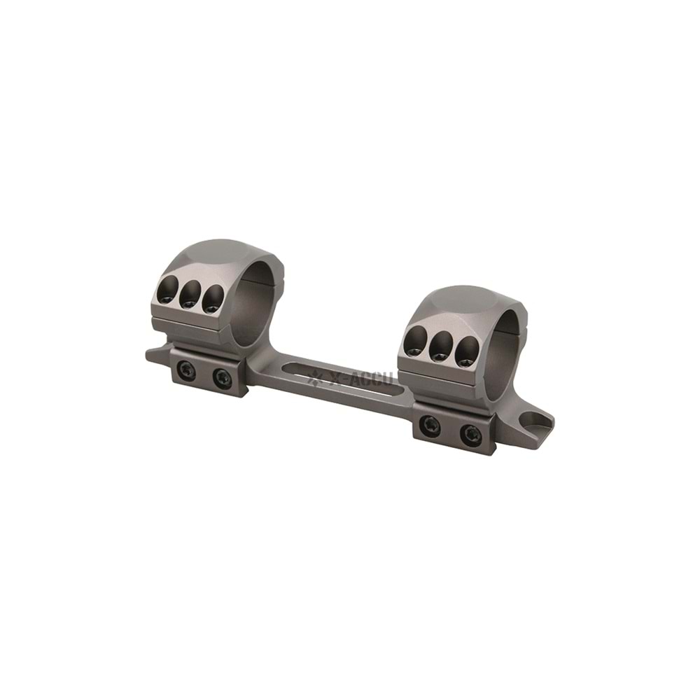 X-ACCU 30mm Medium Profil TEK PARCA FDE COYOTE 11mm DOVETAIL Ray için Dürbün Ayağı XASR-F3100