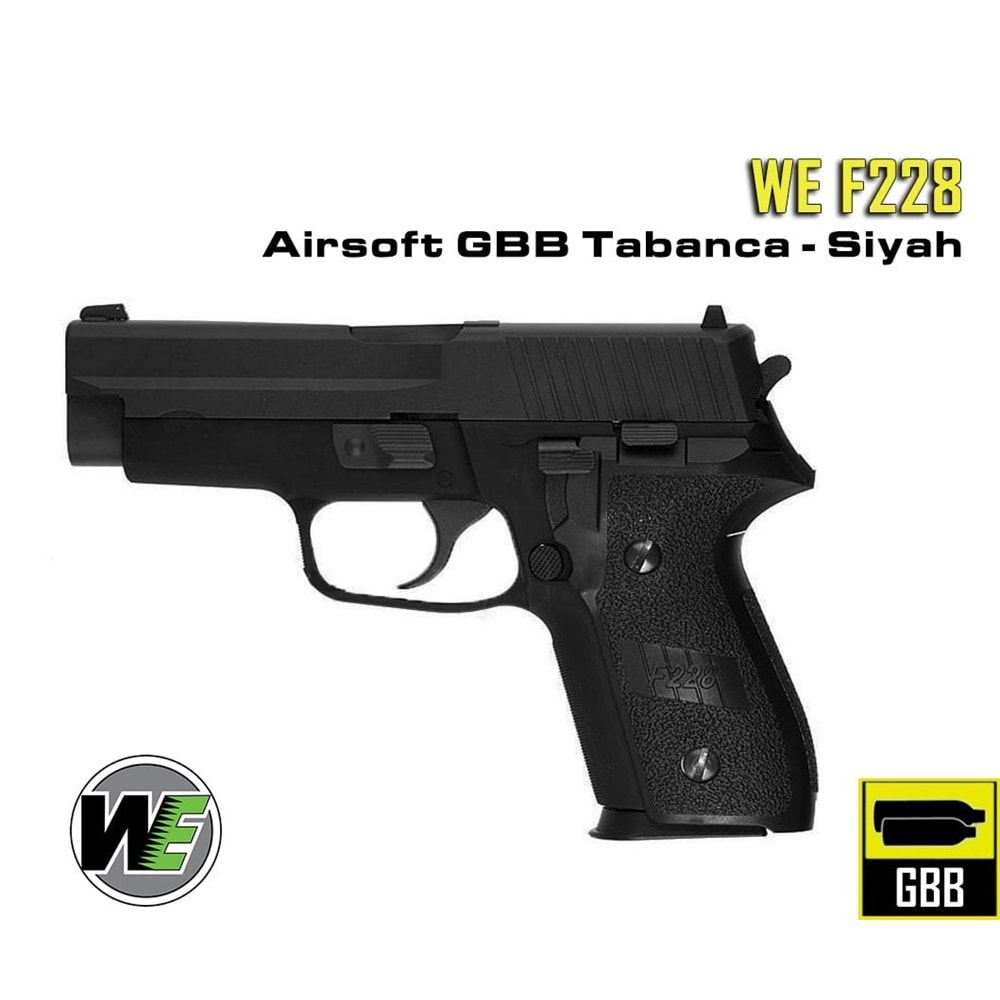 WE SIG SAUER F228 Airsoft Tabanca