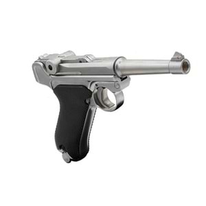 WE Luger P08 Silver 4 Kısa Namlu Airsoft Tabanca