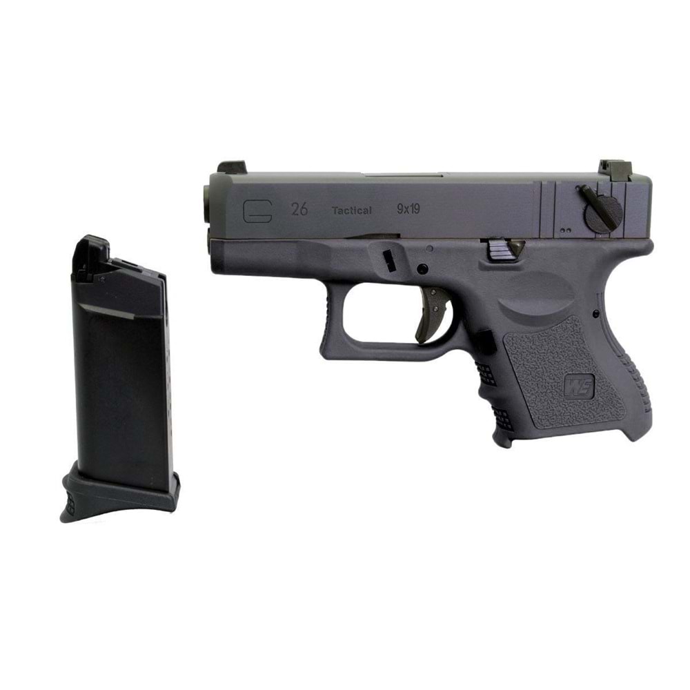 WE GLOCK G26 Gen3 FULL AUTO AIRSOFT TABANCA
