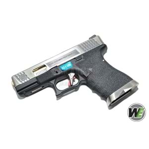 WE GLOCK G19 T3 FORCE GBB BLACK (Silver Slide + Gold Barrel)